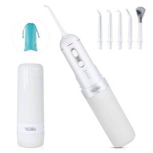 New Decorus Water Flosser Cordless Portable White